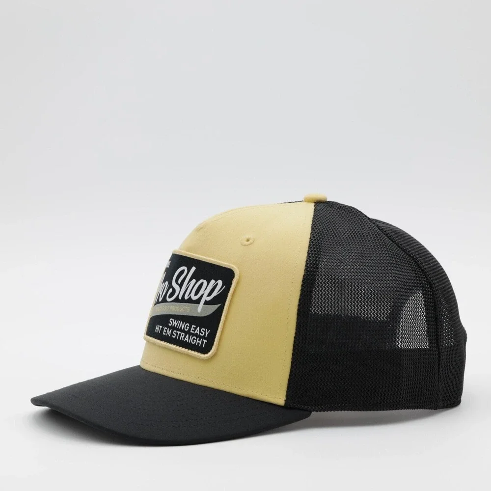 Adidas‎ Men's Golf Adjustable Five Panel Trucker Cap Oat/Black One Size